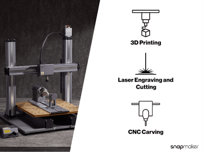 Snapmaker 2.0 A350T Modular All-in-One 3D Printer and Enclosure