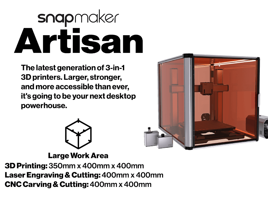 Snapmaker Artisan 3-in-1 3D Printer