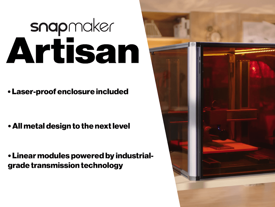 Snapmaker Artisan 3-in-1 3D Printer