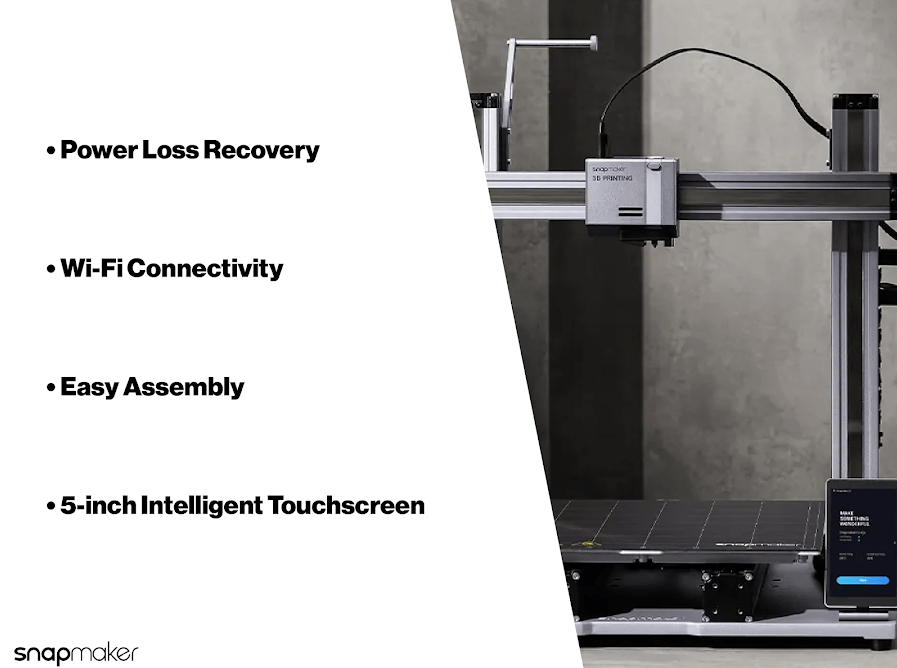 Snapmaker 2.0 A350T Modular All-in-One 3D Printer and Enclosure